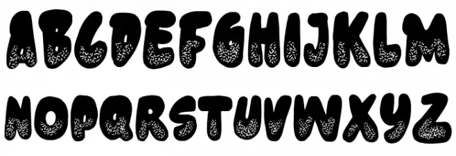Donut Know Fonte MAIÚSCULAS