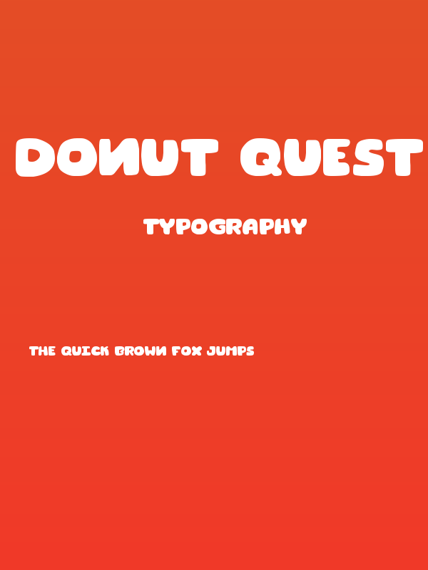 Donut Quest Poster