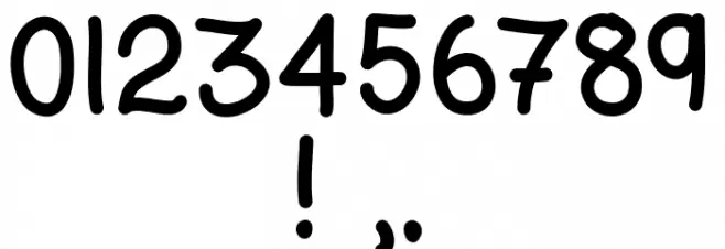 Donut Worry Trial Regular Font OTHER CHARS