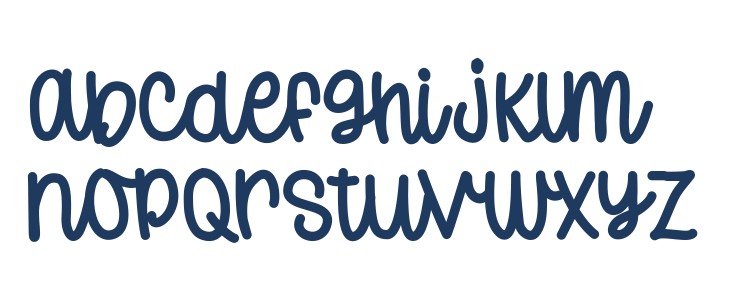 Donut Worry Trial Regular Lowercase