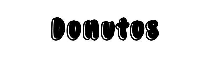 Donutos  baixar fontes gratis