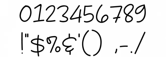 Donuts & Cookies Font OTHER CHARS