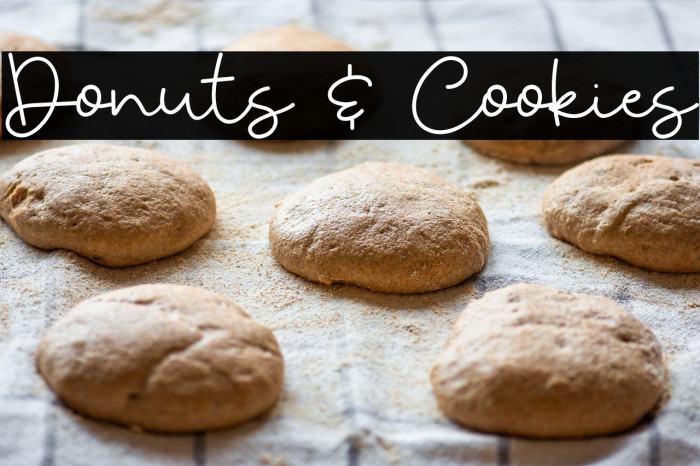 Donuts & Cookies Example 3