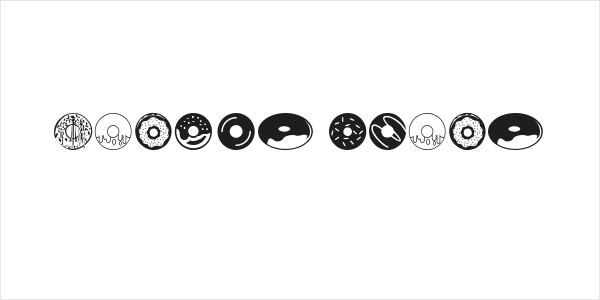Donuts Icons Logo