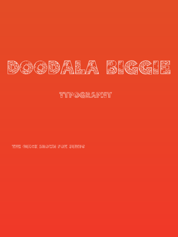 Doodala Biggie Poster