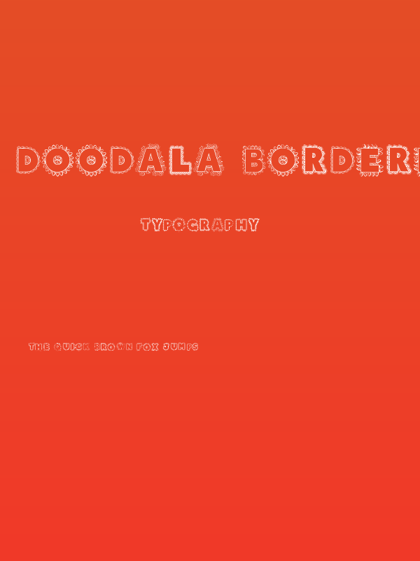Doodala Bordered Poster