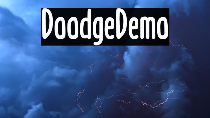 Doodge_Demo Example 1