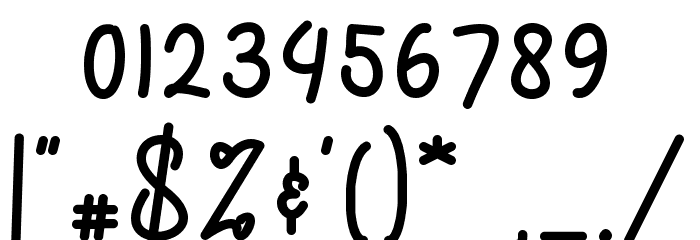 Doodie Font OTHER CHARS
