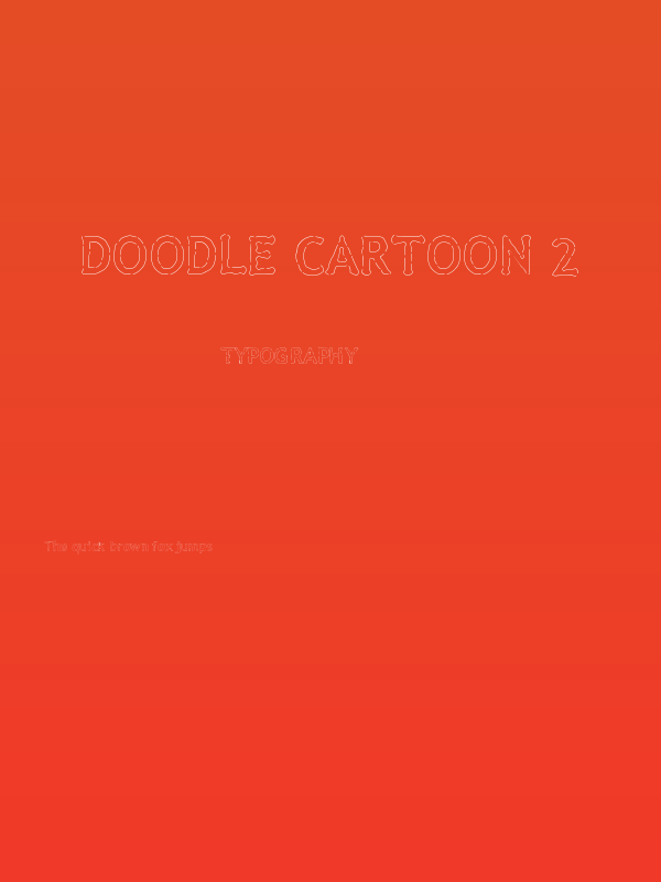 Doodle Cartoon 2 Poster