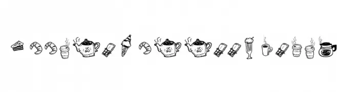 Doodle Coffee Scents  baixar fontes gratis