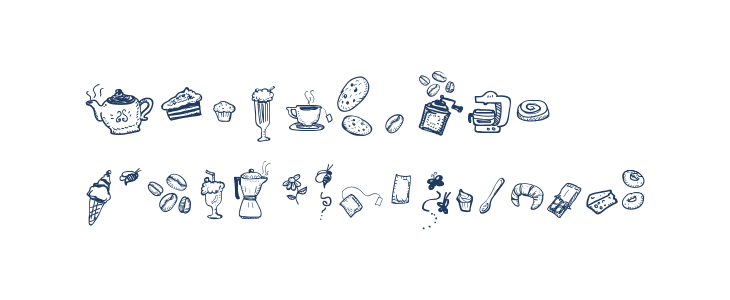 Doodle Coffee Scents Other Characters