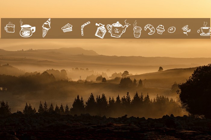 Doodle Coffee Scents Example 3