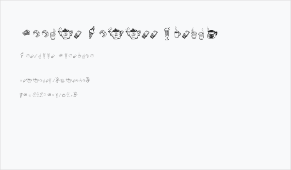 Doodle Coffee Scents Business Card