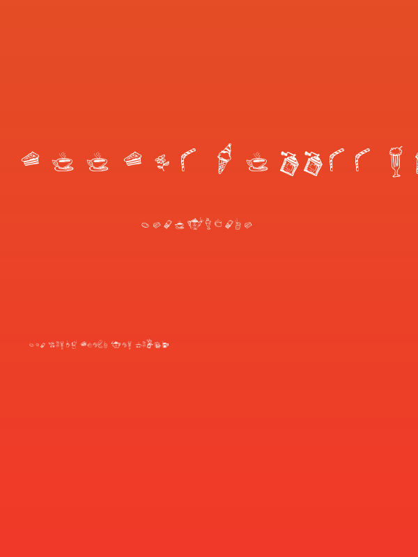 Doodle Coffee Scents Poster