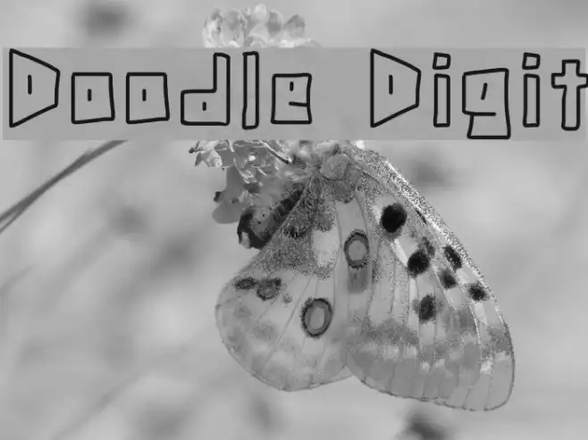 Doodle Digit Example 1