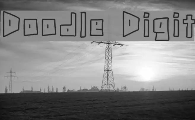 Doodle Digit Example 2