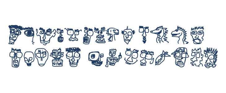 Doodle Dudes of Doom Lowercase