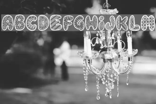 Doodle Gum Font examples