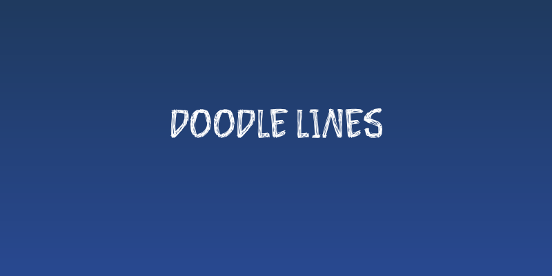 Doodle Lines Social Header
