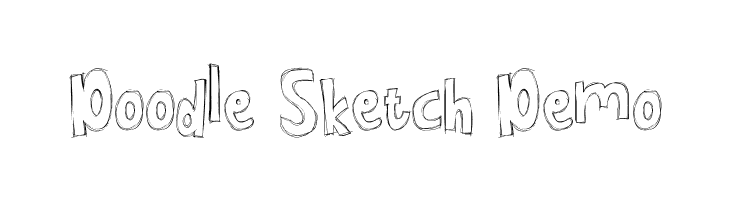 Doodle Sketch Demo  لخطوط تنزيل