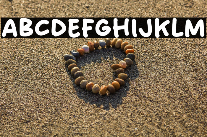 Doodle Touch फ़ॉन्ट examples