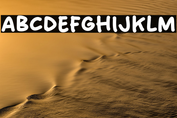 Doodle Touch फ़ॉन्ट examples