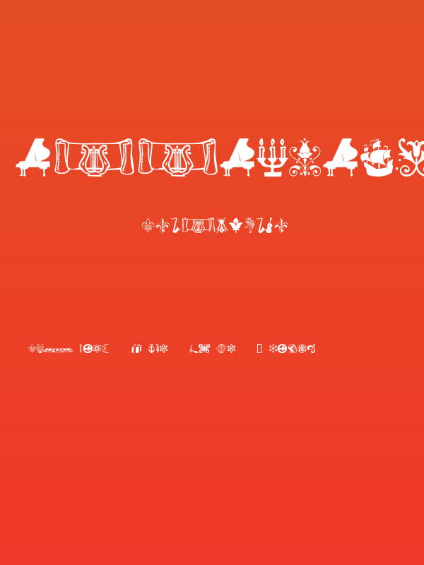 DoodleDingbatsOneSSK Poster