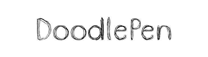 DoodlePen  フリーフォントのダウンロード