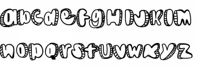 Doodle Fuentes MINÚSCULAS