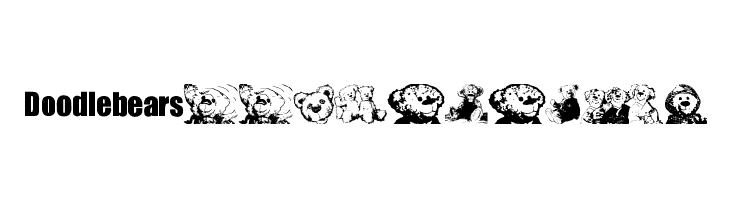 Doodlebears  font caratteri gratis
