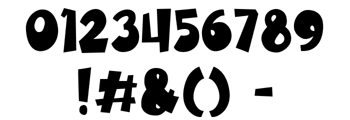 Doodleland Font OTHER CHARS