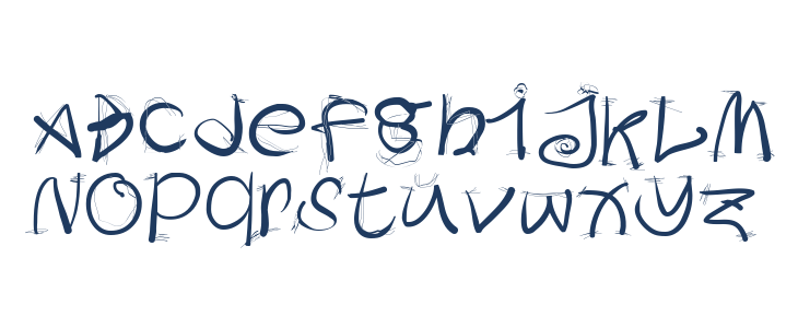 DoodlesWritten Lowercase