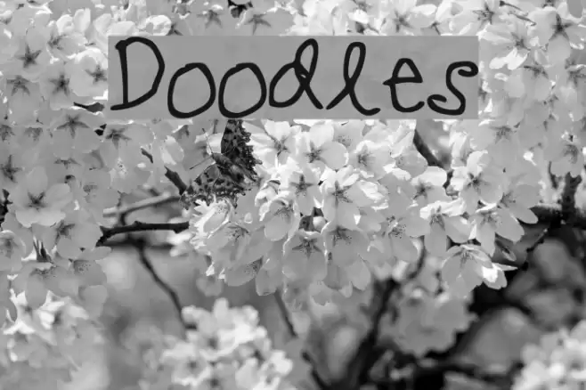Doodles Font examples