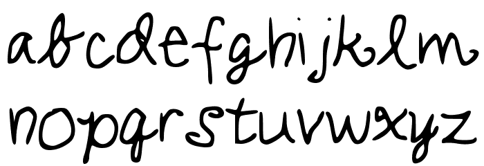 Doodles Font LOWERCASE