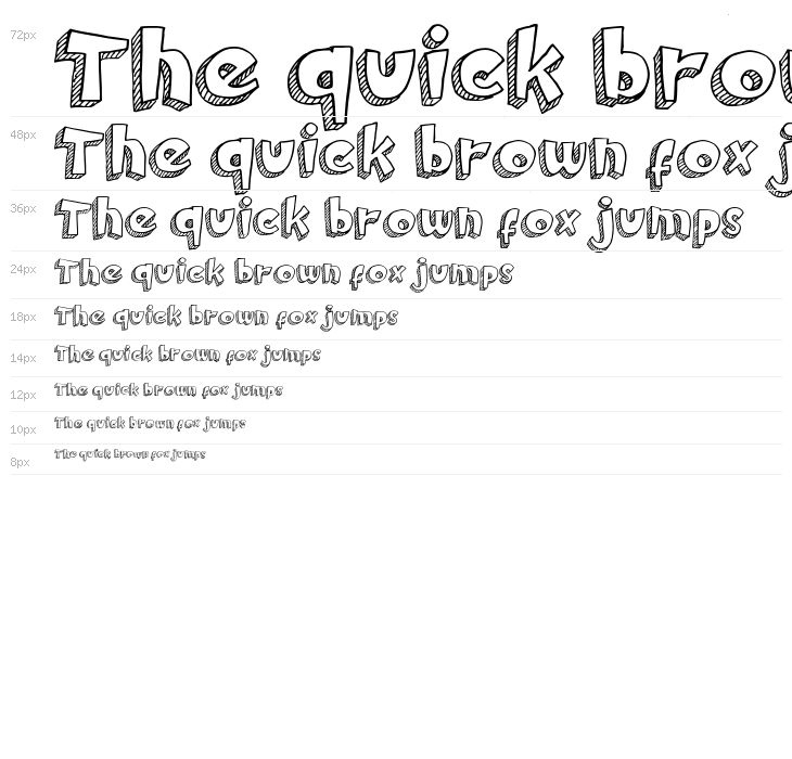 Doodletoon line Waterfall