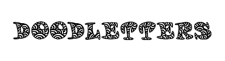 Doodletters  les polices de caractères gratuit tlcharger