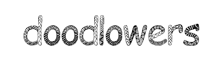 Doodlowers Font