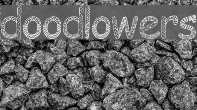 Doodlowers Font examples
