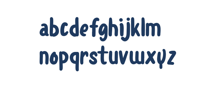 Doogle Regular Lowercase