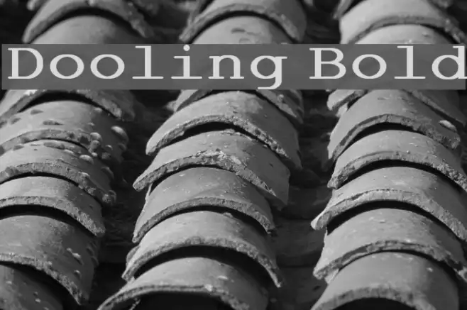Dooling Bold Example 1