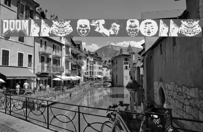 Doom And Gloom Font examples