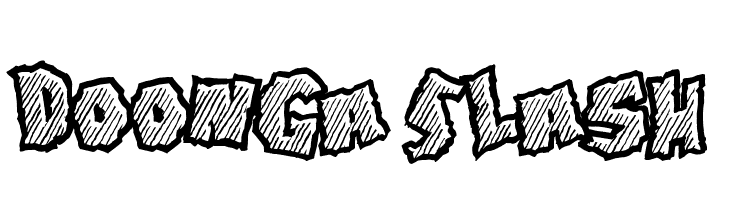Doonga Slash Font