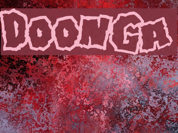 Doonga Font examples