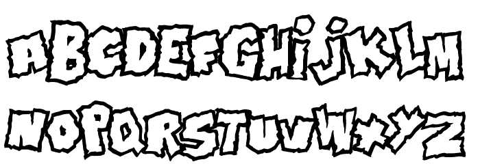 Doonga Font LOWERCASE