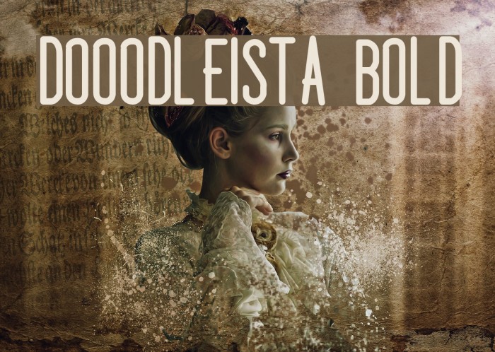 Dooodleista Bold Font examples