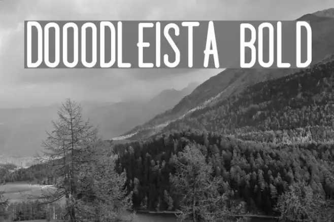 Dooodleista Bold Example 3