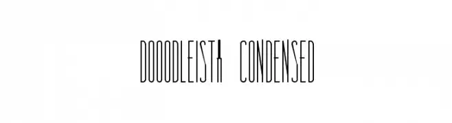 Dooodleista Condensed  フリーフォントのダウンロード