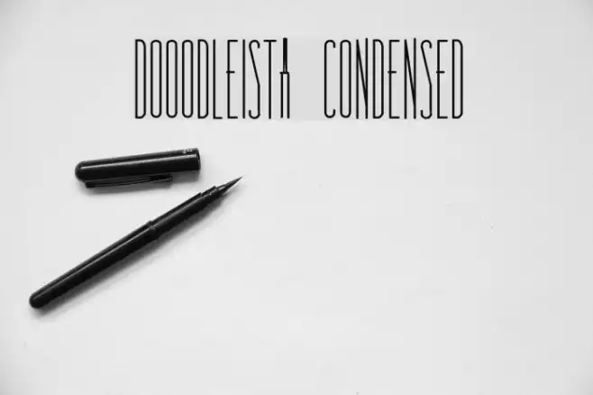 Dooodleista Condensed Example 3