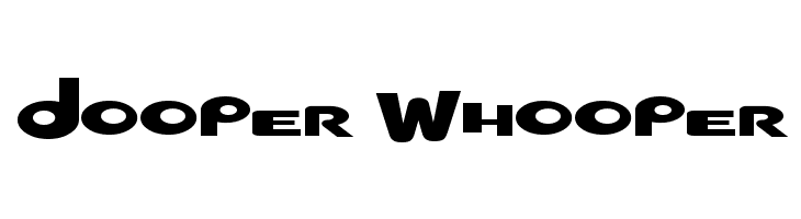 Dooper Whooper  免费字体下载