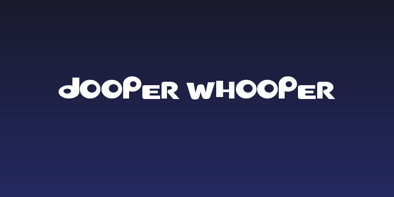 Dooper Whooper Social Header